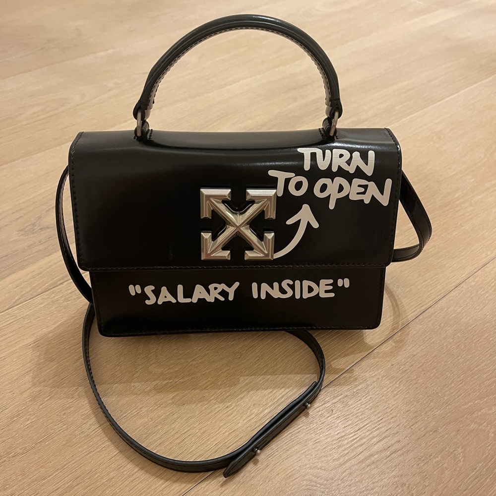 Off-White Tote Bag